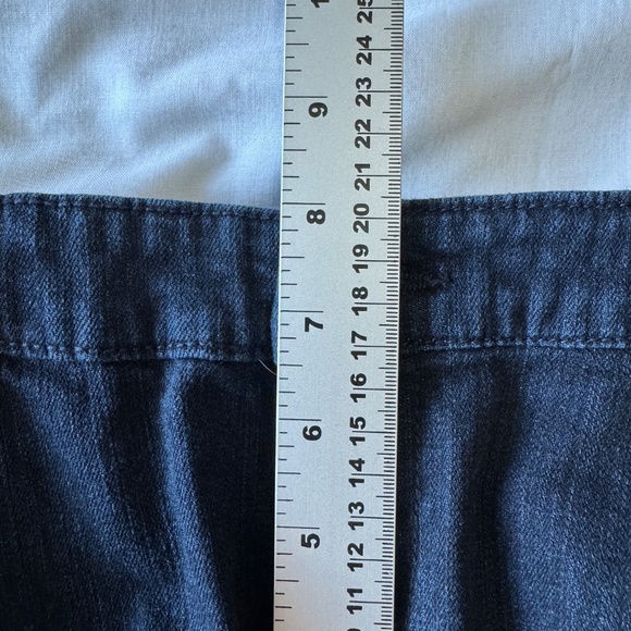 G:21 Women's Fit & Flare Dark Wash Blue Jeans Size 13 Flare Leg Low Rise Y2K - Picture 10 of 14